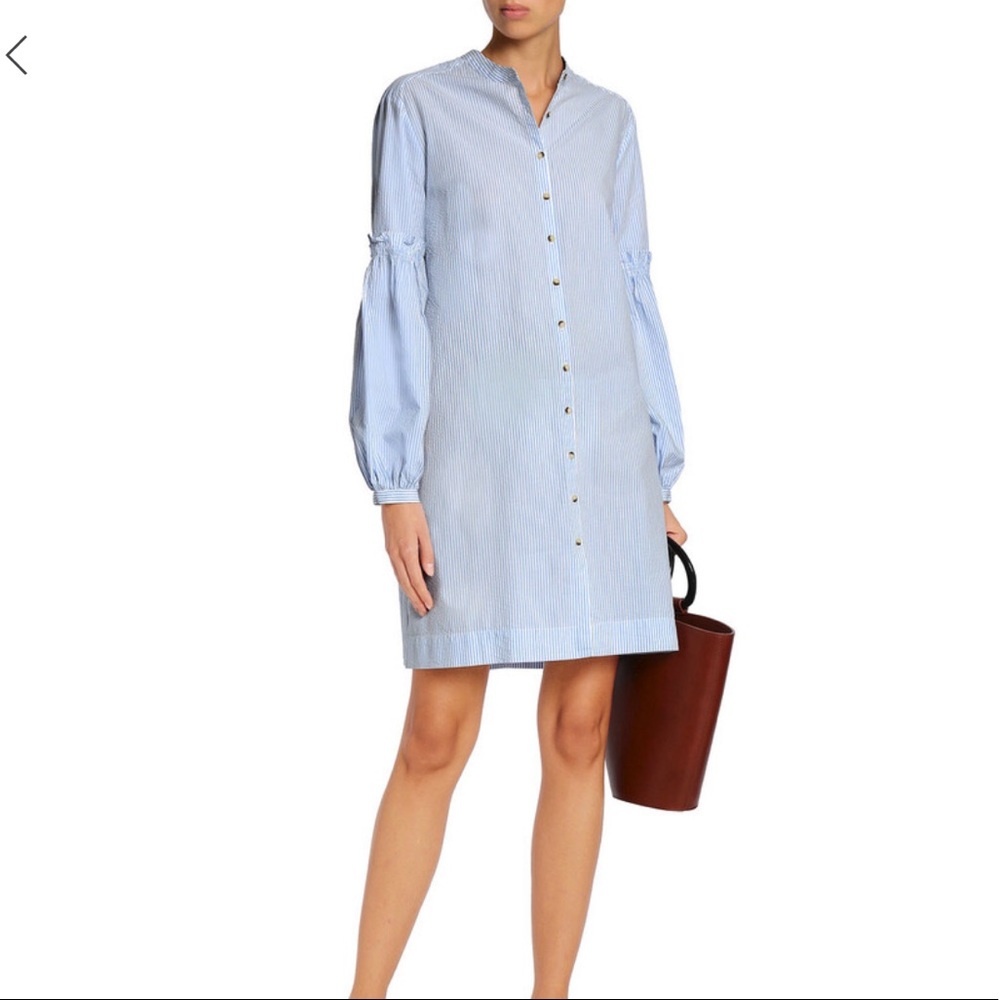 M.I.H Jeans Myers Stripped Seersucker dress